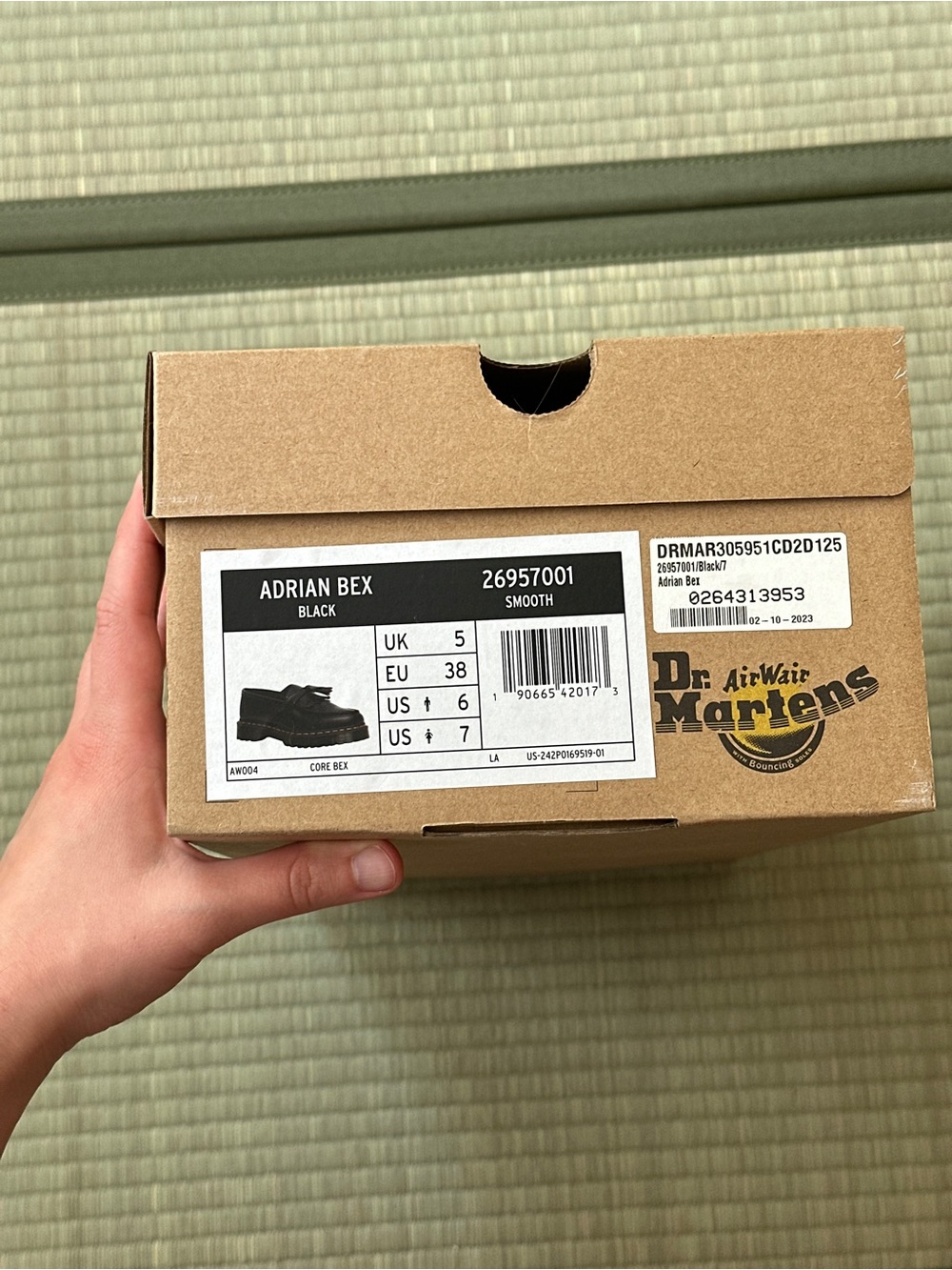 Dr. Martens Adrian Bex Smooth Leather Tassel Loafers, size 38 (US size 7W/8M)